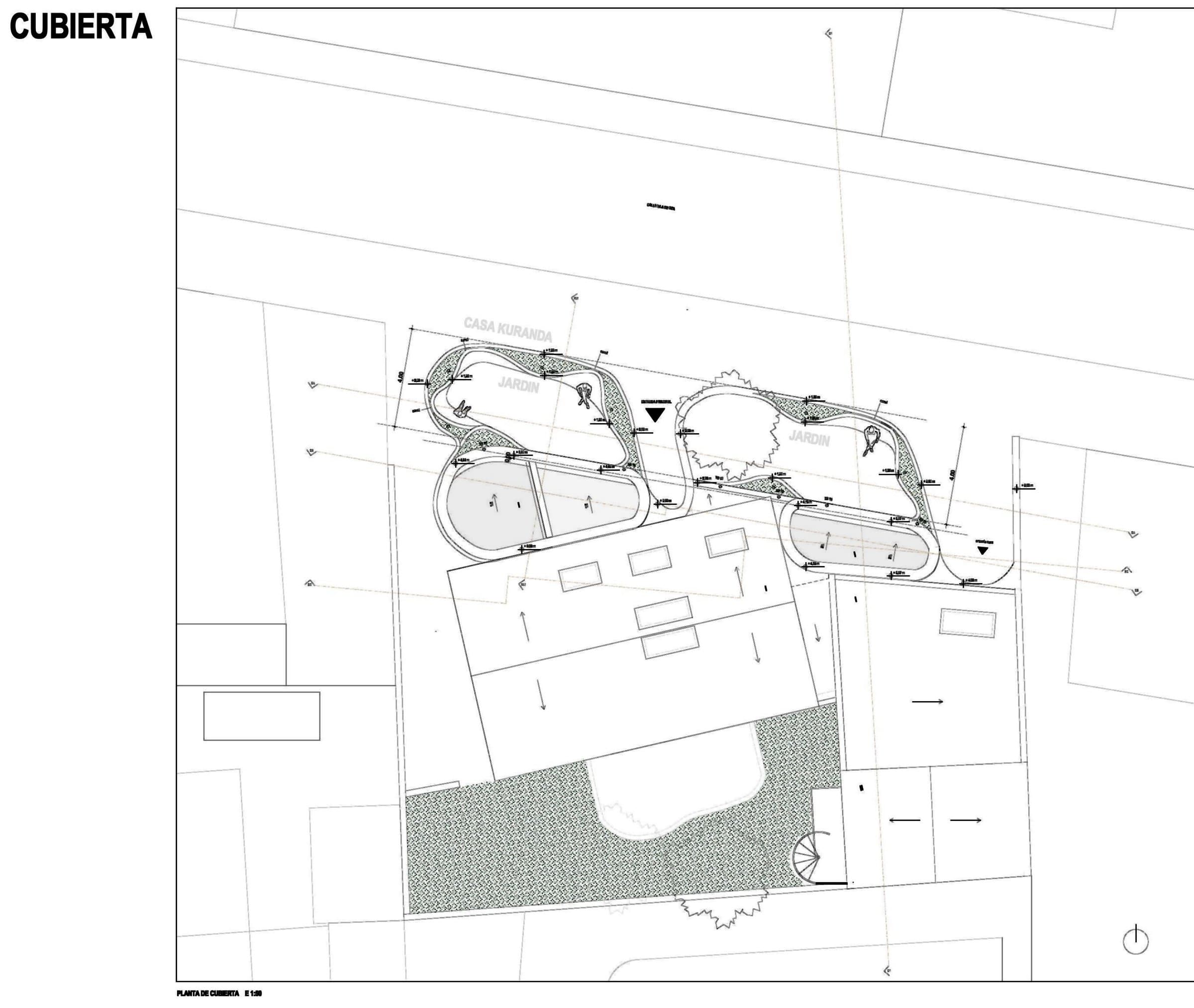 Casa Katrina, Roof plan