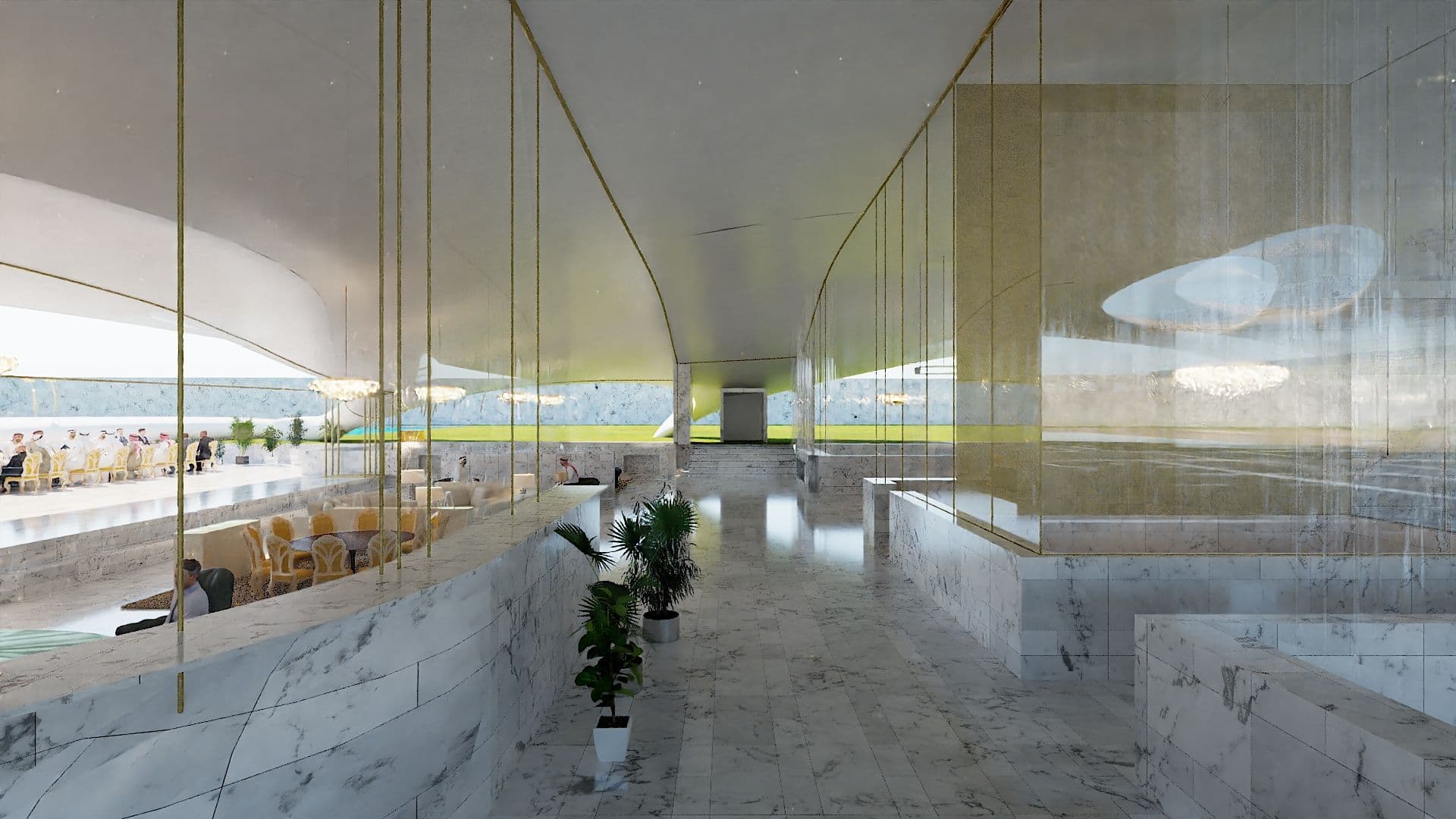 The Storm of Gold Dust Villa, Gallery