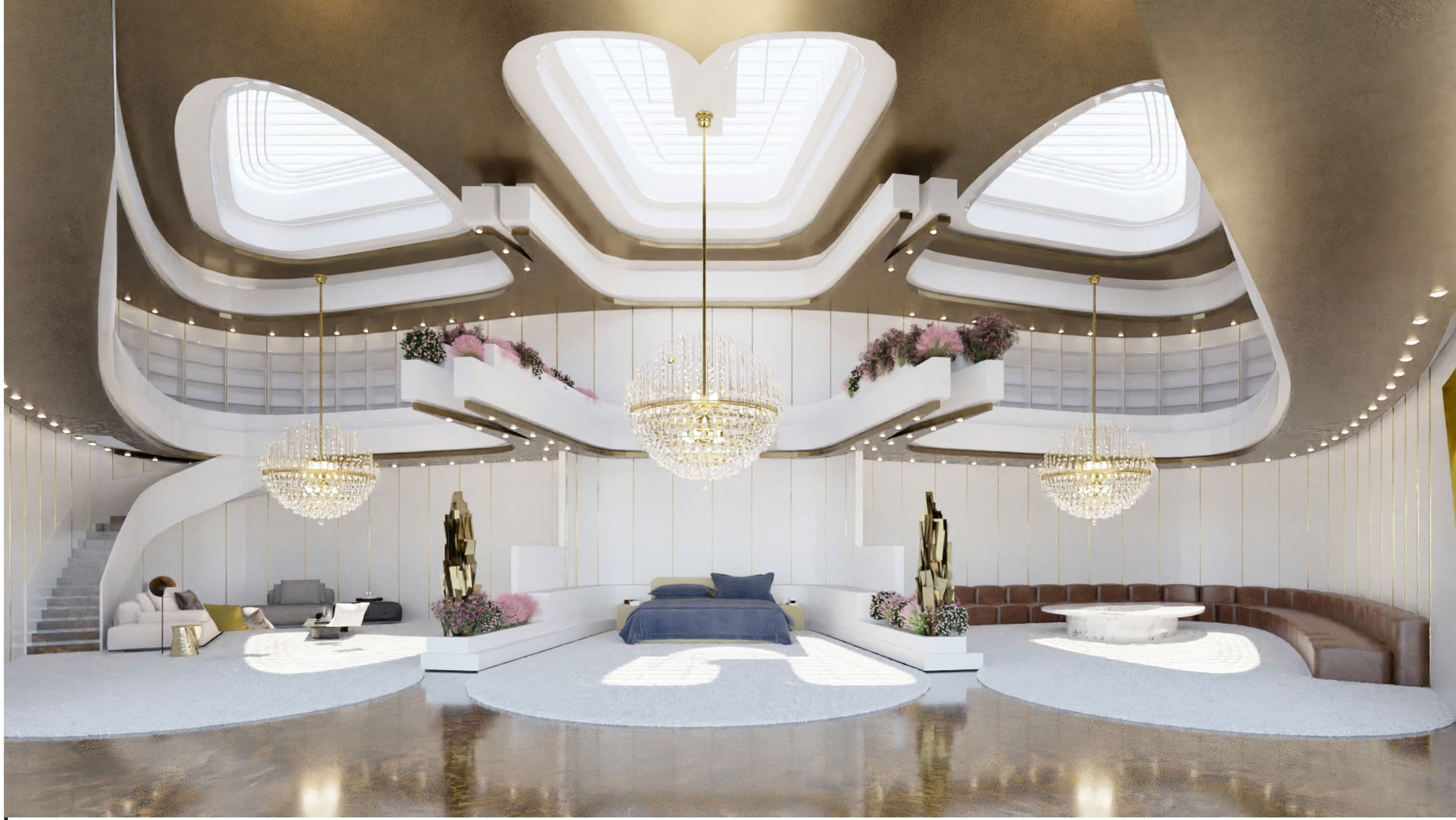 The Hanging Gardens Villa, Interior