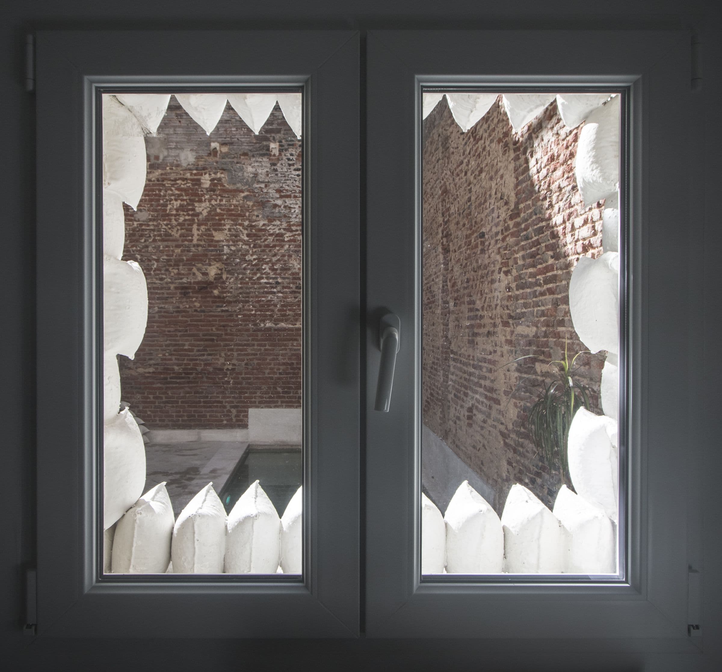 Loft in Madrid, View from inside