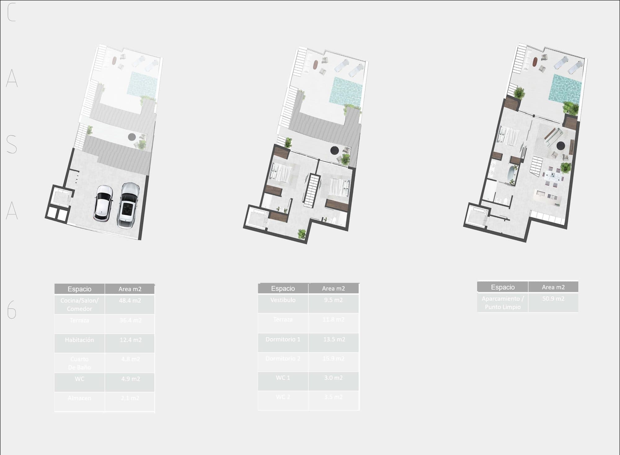 Los Madroños, House type 6